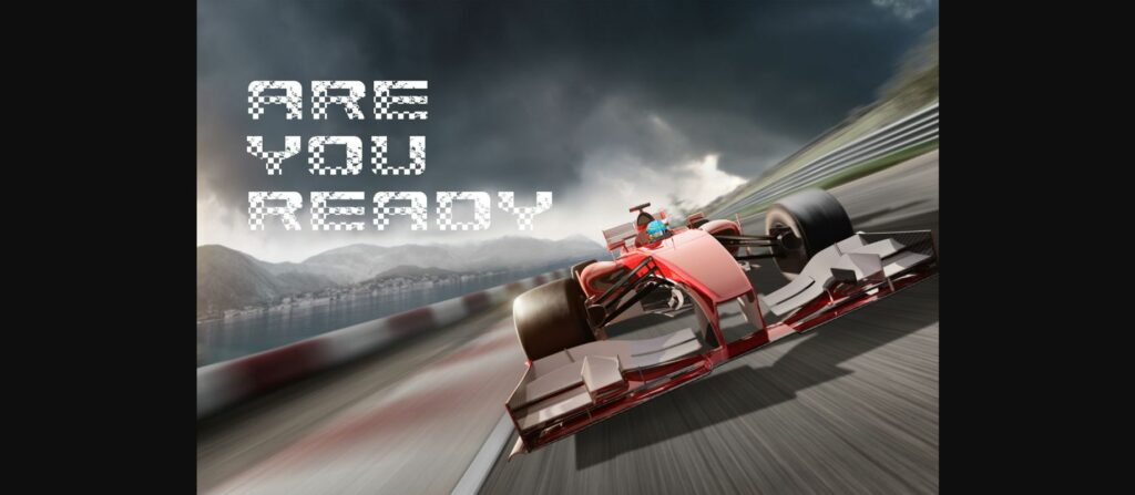 Speedy Font Poster 4