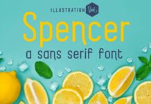 Spencer Font Poster 1