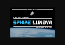 Sphire Lunova Font Poster 1