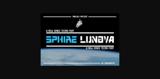 Sphire Lunova Font Poster 1