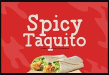 Spicy Taquito Font Poster 1