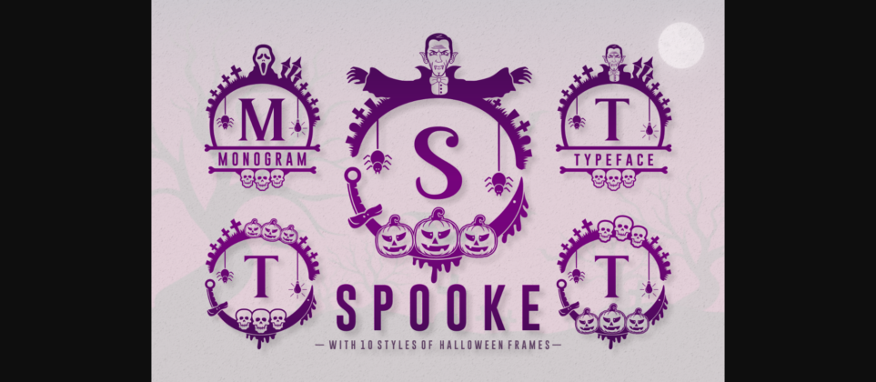 Spooke Font Poster 3