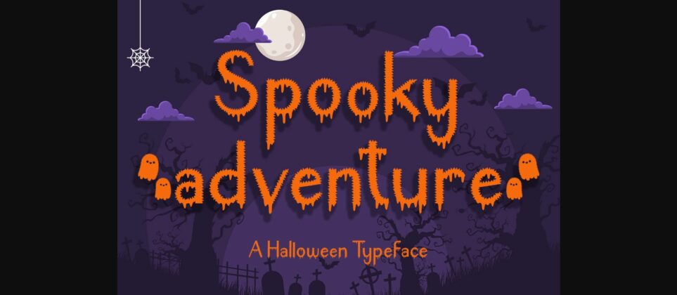 Spooky Adventure Font Poster 1
