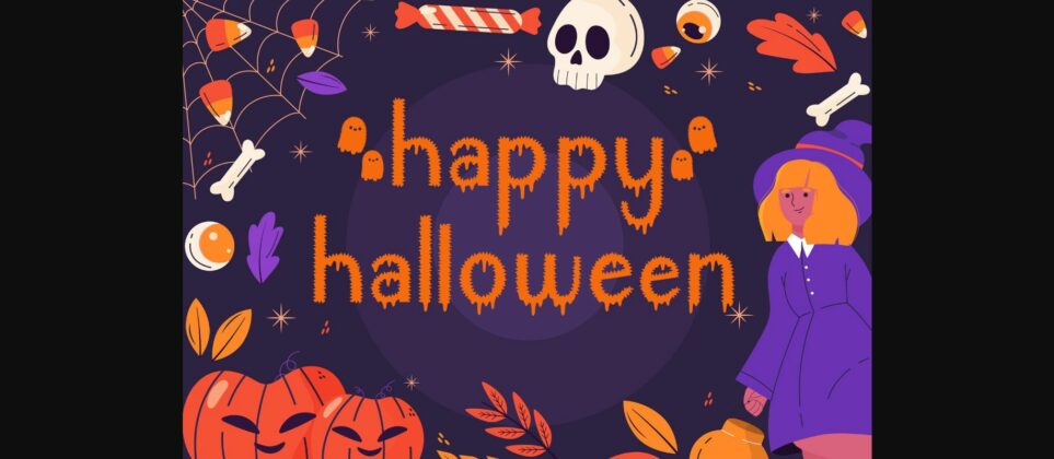 Spooky Adventure Font Poster 6