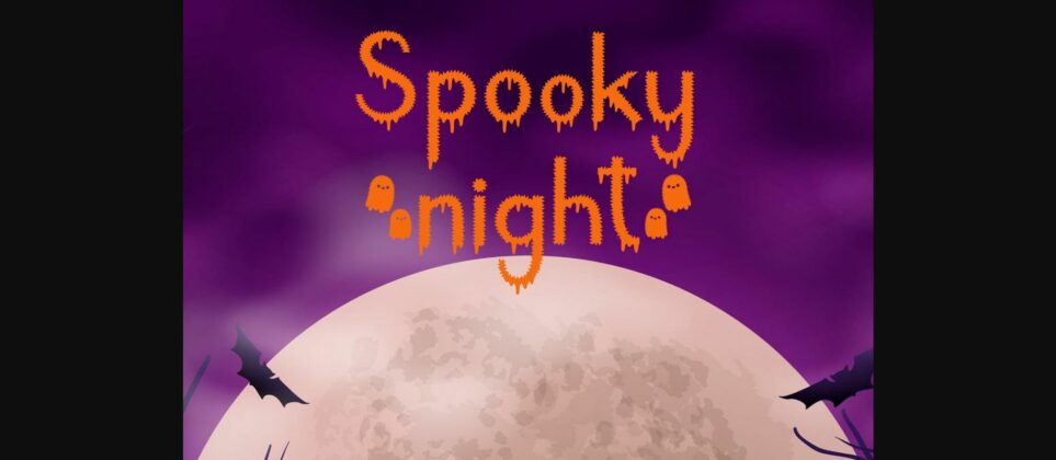 Spooky Adventure Font Poster 7