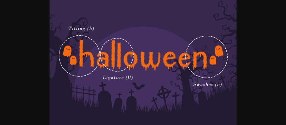 Spooky Adventure Font Poster 8