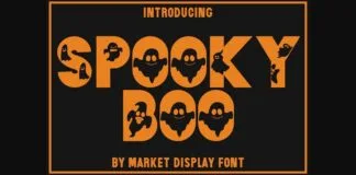 Spooky Boo Font Poster 1