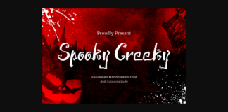 Spooky Creeky Poster 1