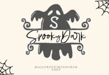 Spooky Dark Font Spooky Dark Font Poster 1