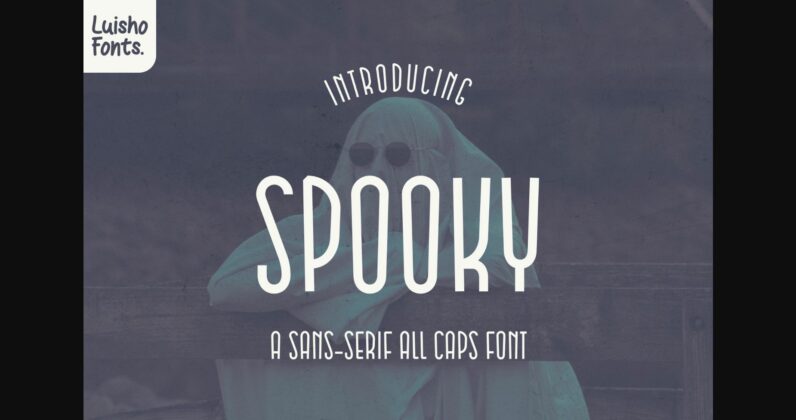 Spooky Font Poster 3
