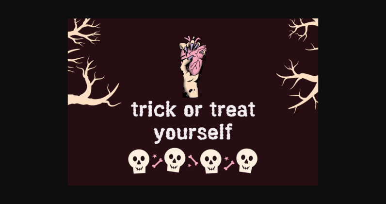 Spooky Halloween Font Poster 5