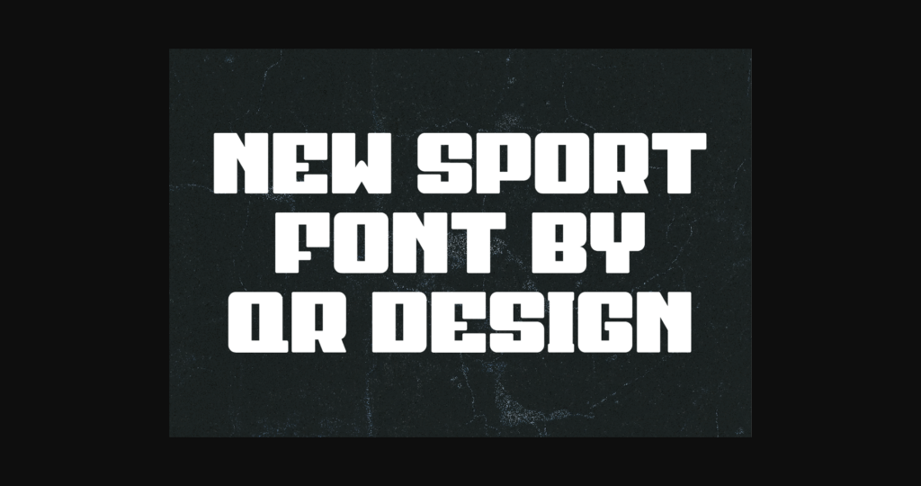 Sporen Squicko Font Poster 5