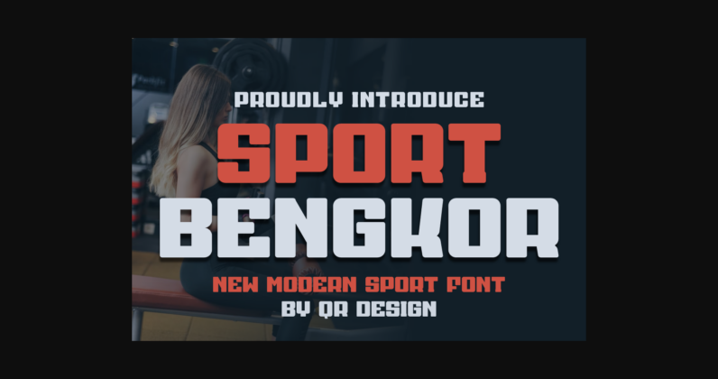 Sport Bengkor Font Poster 3
