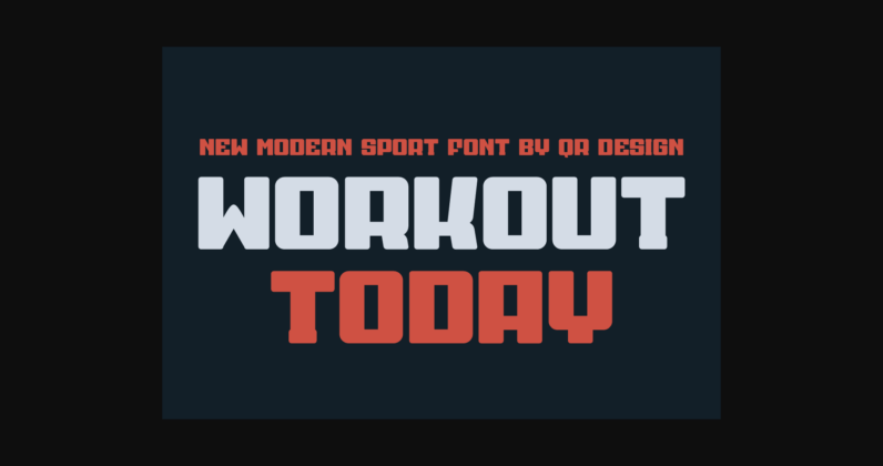 Sport Bengkor Font Poster 6