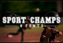 Sports Champs Font Poster 1