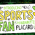 Sports Fan – Handwritten Placard Type Font