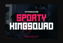 Sporty Kingsquad Poster 1