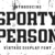 Sporty Person Font