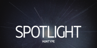 Spotlight Light Fonts
