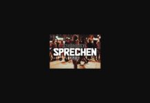 Sprechen Font Poster 1