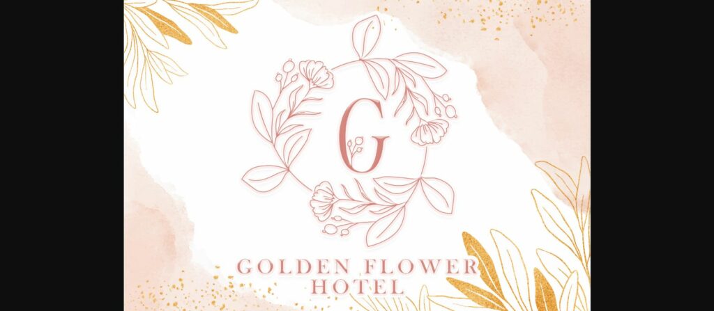 Spring Blossom Font Poster 4