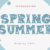 Spring Summer Font