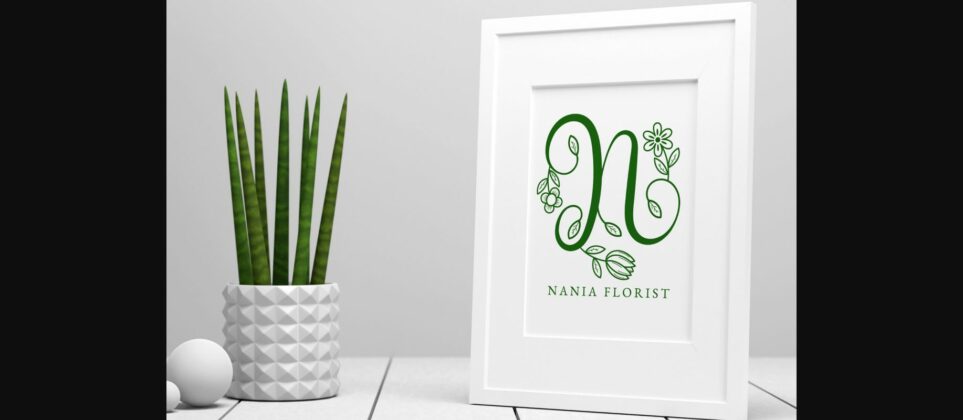 Spring in Monogram Font Poster 7