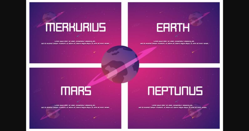 Square Spaceship Font Poster 5