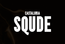 Squde Castalunia Font Poster 1