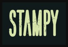 Stampy Font Poster 1
