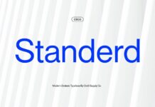 Standerd Font Poster 1