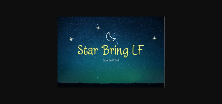 Star Bring Lf Font Poster 3
