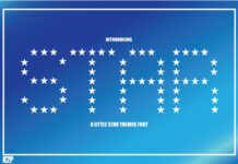 Star Font Poster 1