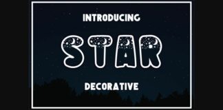 Star Font Poster 1