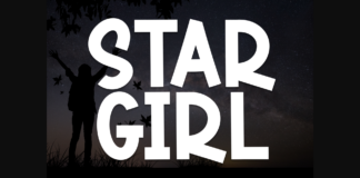 Star Girl Font Poster 1