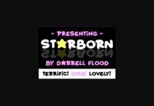 Starborn Font Poster 1