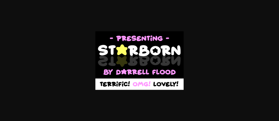 Starborn Font Poster 1