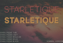 Starletique Font Poster 1