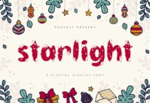 Starlight Font Poster 1