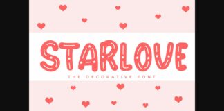 Starlove Font Poster 1
