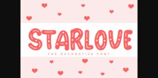 Starlove Font Poster 1