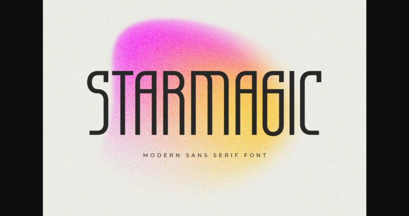 Starmagic Font Poster 3