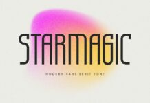 Starmagic Font Poster 1