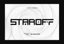 Staroff Font Poster 1