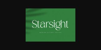 Starsight Font Poster 1
