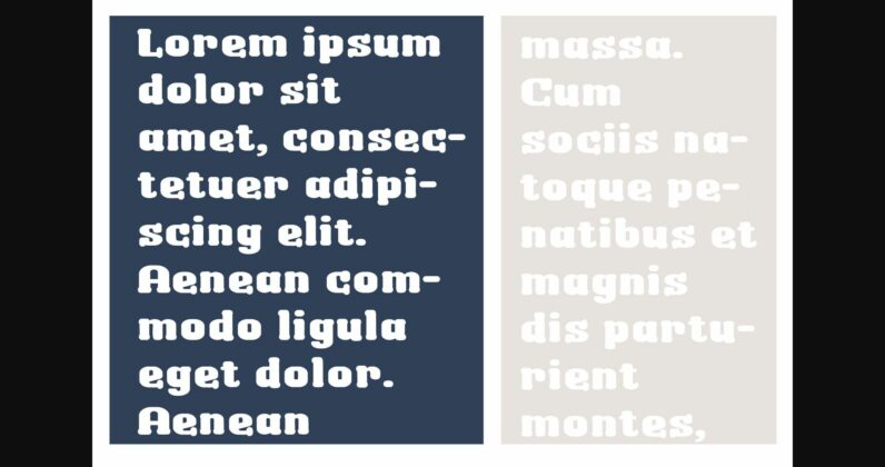Stationary Font Poster 6