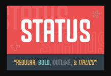 Status Font Poster 1