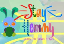 Stay Hommy Font Poster 1