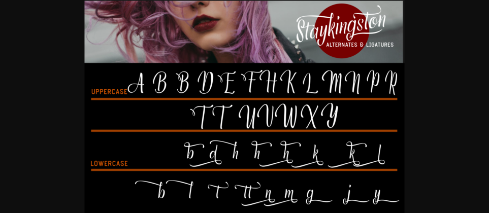 Staykingston Font Poster 5