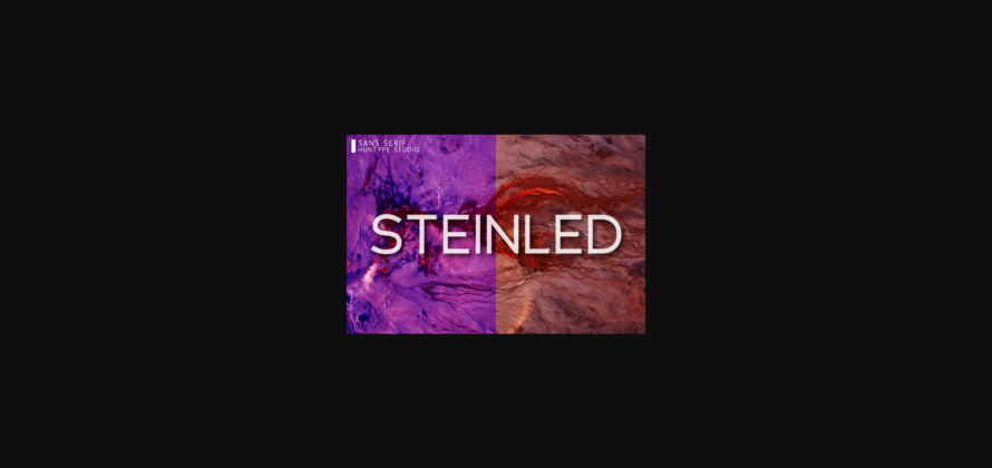 Steinled Font Poster 1